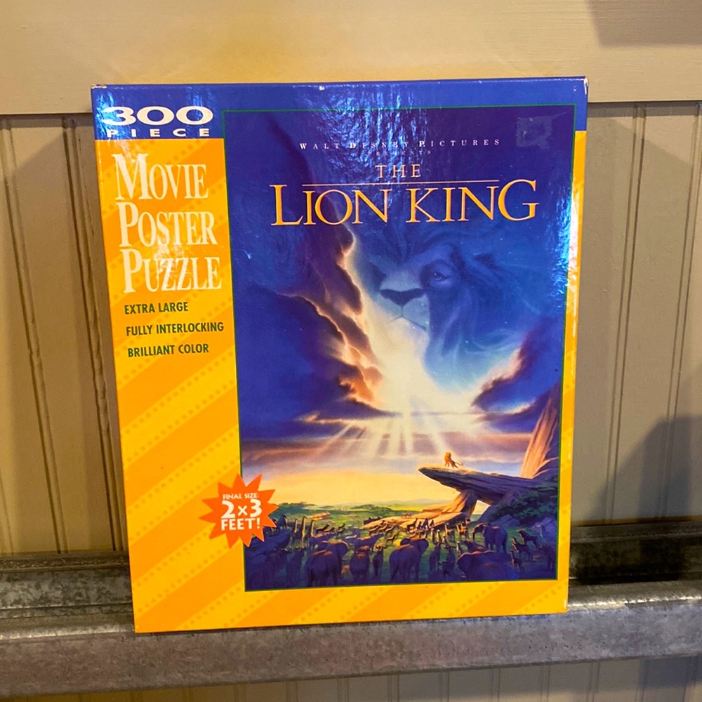 Disney’s The Lion King Movie Poster Puzzle